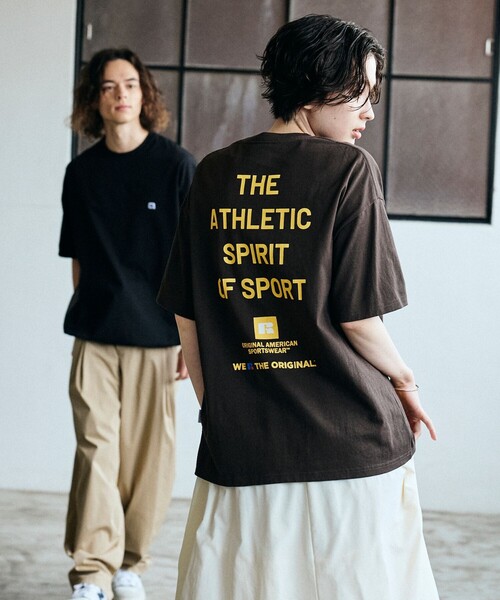 FREAK'S STORE(フリークスストア)の「限定展開 RUSSELL ATHLETIC×FREAK'S STORE ラッセル アスレチック 別注 ビッグシルエット バックプリント Tシャツ マルチプリント(Tシャツ/カットソー・メンズ・ピンク/ブラウン/ネイビー/ホワイト/ブラック・LARGE/MEDIUM/SMALL)」の17枚目の写真