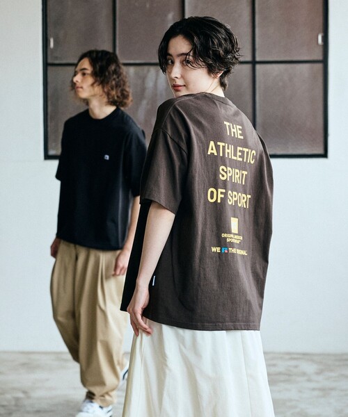 FREAK'S STORE(フリークスストア)の「限定展開 RUSSELL ATHLETIC×FREAK'S STORE ラッセル アスレチック 別注 ビッグシルエット バックプリント Tシャツ マルチプリント(Tシャツ/カットソー・メンズ・ピンク/ブラウン/ネイビー/ホワイト/ブラック・LARGE/MEDIUM/SMALL)」の18枚目の写真