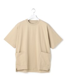 【UNISEX】サイドポケット クルーネックTシャツ