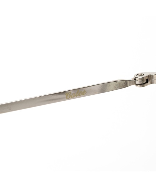 CALEE(キャリー)の「FLIP UP TYPE CIRCLE METAL GLASSES(メガネ・メンズ・シルバー系その他2/シルバー系その他・FREE)」の10枚目の写真