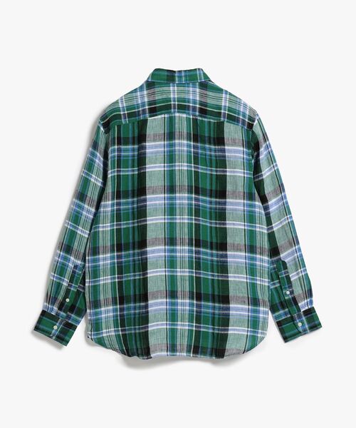TOMMY HILFIGER(トミーヒルフィガー)の「リネンサマーマドラスチェックロングスリーブシャツ(シャツ/ブラウス・メンズ・マルチ・MEDIUM/LARGE/SMALL/X-LARGE)」の6枚目の写真