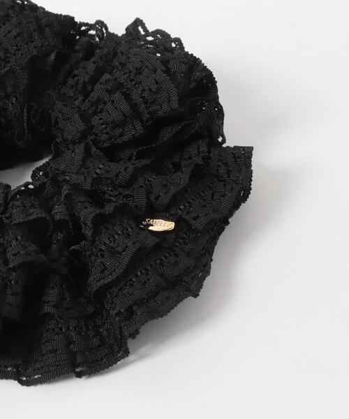 SMELLY（スメリー）の「レースボリュームシュシュ（シュシュ・レディース・ブラック・-）」の6枚目の写真