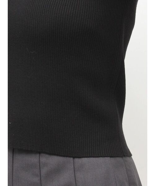 MERCURYDUO(マーキュリーデュオ)の「レース襟ハーフスリーブニット(ニット/セーター・レディース・ブラック/オフホワイト/イエロー・FREE)」の16枚目の写真