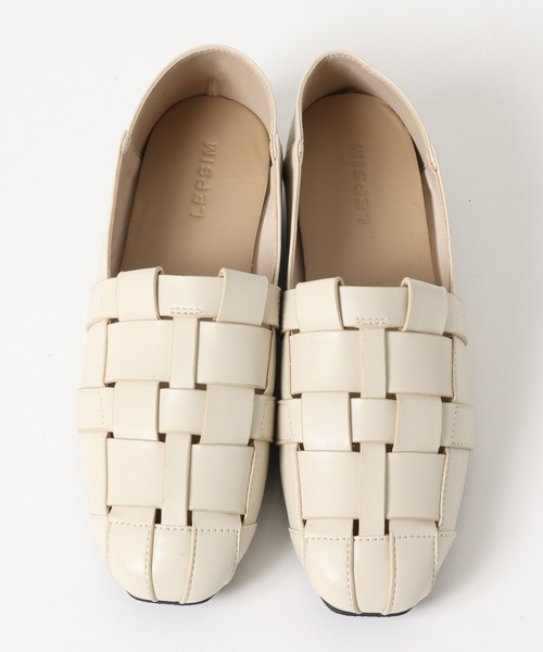 LEPSIM（レプシィム）の「グルカ2WAYパンプス　661588（パンプス・レディース・アイボリー/ブラック・LARGE/MEDIUM）」の3枚目の写真