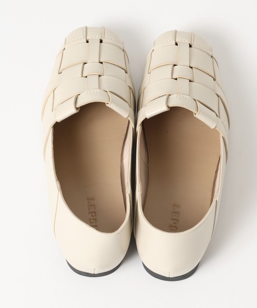 LEPSIM（レプシィム）の「グルカ2WAYパンプス　661588（パンプス・レディース・アイボリー/ブラック・LARGE/MEDIUM）」の5枚目の写真