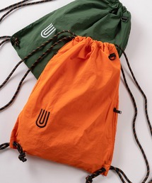 make a ray!（メイク ア レイ！）の「【94】【UNIVERSAL OVERALL/ユニバーサルオーバーオール】ワンポイントUロゴ刺繍 ナイロン ナップサック/2L（バックパック/リュック）」