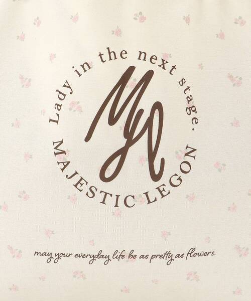 MAJESTIC LEGON(マジェスティックレゴン)の「MJリボンハンドルトートバッグA(トートバッグ・レディース・A・FREE)」の8枚目の写真