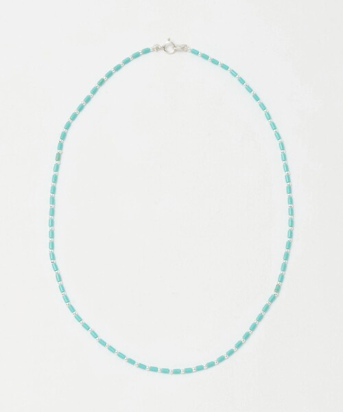 Harpo（アルポ）の「＜HARPO PARIS＞BEADS ネックレス（ネックレス・レディース・ブラック/ターコイズブルー系・FREE）」の2枚目の写真