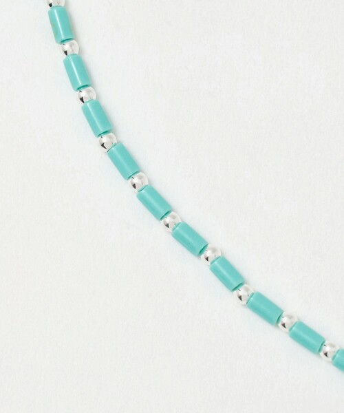 Harpo（アルポ）の「＜HARPO PARIS＞BEADS ネックレス（ネックレス・レディース・ブラック/ターコイズブルー系・FREE）」の3枚目の写真
