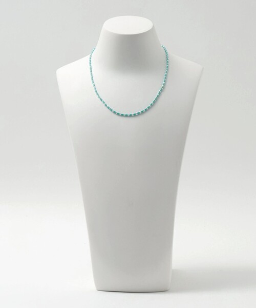Harpo（アルポ）の「＜HARPO PARIS＞BEADS ネックレス（ネックレス・レディース・ブラック/ターコイズブルー系・FREE）」の7枚目の写真