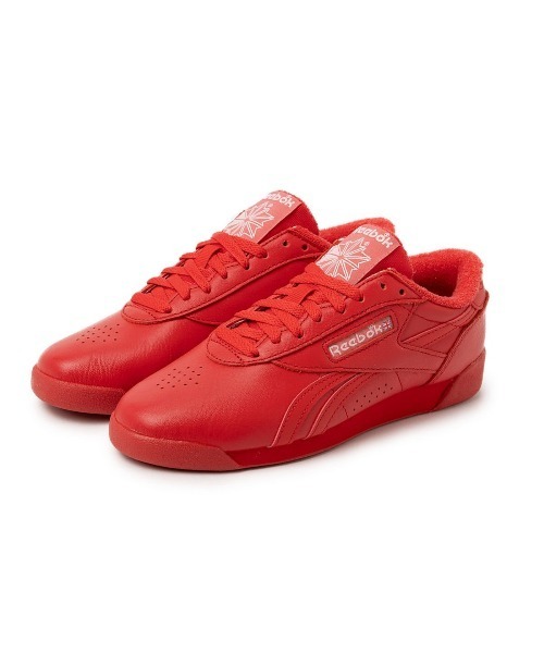 Reebok(リーボック)の「REEBOK F/S LO(リーボック フリースタイル ロー)(スニーカー・レディース・レッド・23.5cm/23cm/25cm/24.5cm/24cm)」の2枚目の写真
