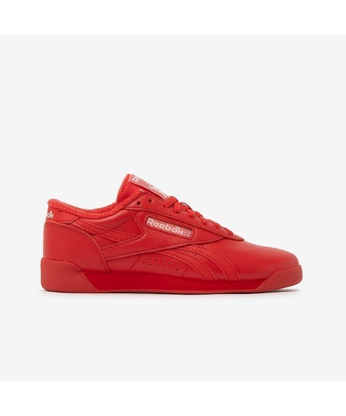 Reebok(リーボック)の「REEBOK F/S LO(リーボック フリースタイル ロー)(スニーカー・レディース・レッド・23.5cm/23cm/25cm/24.5cm/24cm)」の3枚目の写真