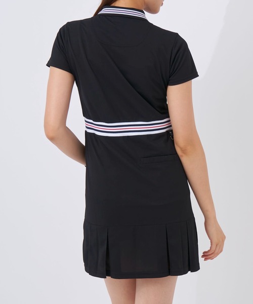 FILA GOLF（フィラゴルフ ）の「バックプリーツワンピース（ワンピース・レディース・ブラック/パープル/ネイビー/ミント・X-LARGE/SMALL/LARGE/XX-LARGE/MEDIUM）」の20枚目の写真