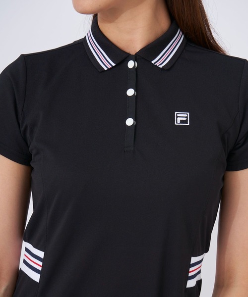 FILA GOLF（フィラゴルフ ）の「バックプリーツワンピース（ワンピース・レディース・ブラック/パープル/ネイビー/ミント・X-LARGE/SMALL/LARGE/XX-LARGE/MEDIUM）」の21枚目の写真