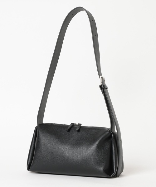 LOWRYS FARM（ローリーズファーム）の「タックスクエアショルダーＢＡＧ 656238（ショルダーバッグ・レディース・ブラック/アイボリー/ブラウン・FREE）」の8枚目の写真