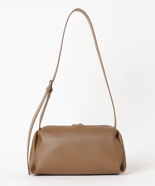 LOWRYS FARM（ローリーズファーム）の「タックスクエアショルダーＢＡＧ 656238（ショルダーバッグ・レディース・ブラック/アイボリー/ブラウン・FREE）」の10枚目の写真