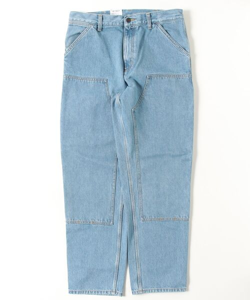 Carhartt WIP(カーハートダブリューアイピー)の「Double Knee Pant(デニムパンツ・メンズ・ブルー・30inch/32inch/34inch)」の1枚目の写真