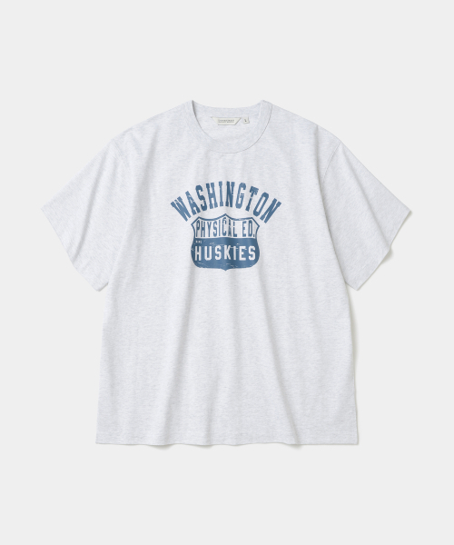 UNIFORM BRIDGE(ユニフォームブリッジ)の「washington s/s tee 1% melange(Tシャツ/カットソー・メンズ・その他・SMALL/MEDIUM/LARGE/X-LARGE/XX-LARGE)」の1枚目の写真