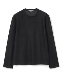 Millo Archive（ミロ アーカイブ）の「ロエクロシェロングスリーブ[ブラック]（Tシャツ/カットソー）」