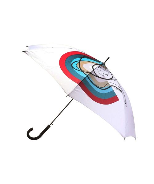 UN3D.（アンスリード）の「STRATUM PRINT UMBRELLA / ストレイタムプリントアンブレラ（長傘・レディース・ホワイト/ブラック・FREE）」の7枚目の写真