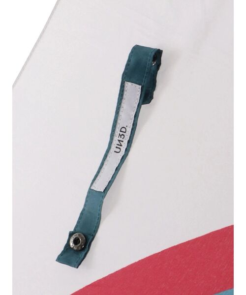 UN3D.（アンスリード）の「STRATUM PRINT UMBRELLA / ストレイタムプリントアンブレラ（長傘・レディース・ホワイト/ブラック・FREE）」の12枚目の写真