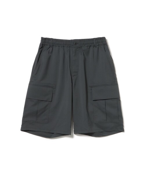 BEAMS HEART(ビームスハート)の「ストレッチ ツイル カーゴ ショーツ(UVカット・接触冷感・撥水・遮熱)(その他パンツ・メンズ・ブラック/オリーブ・LARGE/SMALL/MEDIUM)」の6枚目の写真
