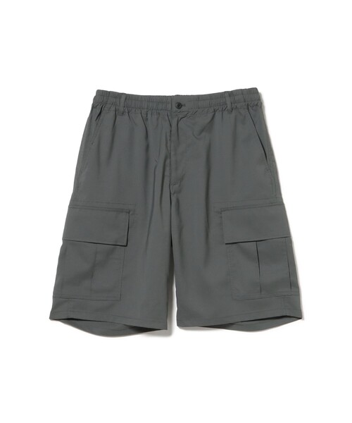 BEAMS HEART(ビームスハート)の「ストレッチ ツイル カーゴ ショーツ(UVカット・接触冷感・撥水・遮熱)(その他パンツ・メンズ・ブラック/オリーブ・LARGE/SMALL/MEDIUM)」の18枚目の写真