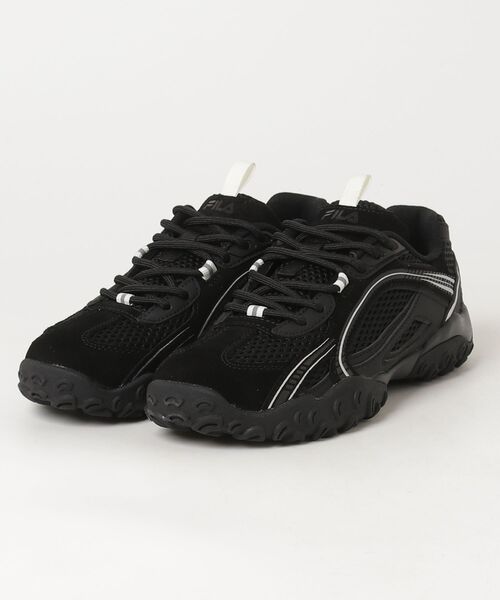 FILA(フィラ)の「フィラ 【FILA 】- スニーカー ウィメンズ【ECHAPPE MS LJBl Black / Black / Black - FUSS26007-001】(スニーカー・レディース・ブラック・24.0cm/24.5cm/23.5cm/23.0cm/25.0cm)」の1枚目の写真