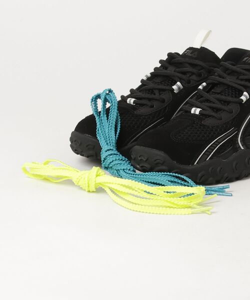 FILA(フィラ)の「フィラ 【FILA 】- スニーカー ウィメンズ【ECHAPPE MS LJBl Black / Black / Black - FUSS26007-001】(スニーカー・レディース・ブラック・24.0cm/24.5cm/23.5cm/23.0cm/25.0cm)」の4枚目の写真