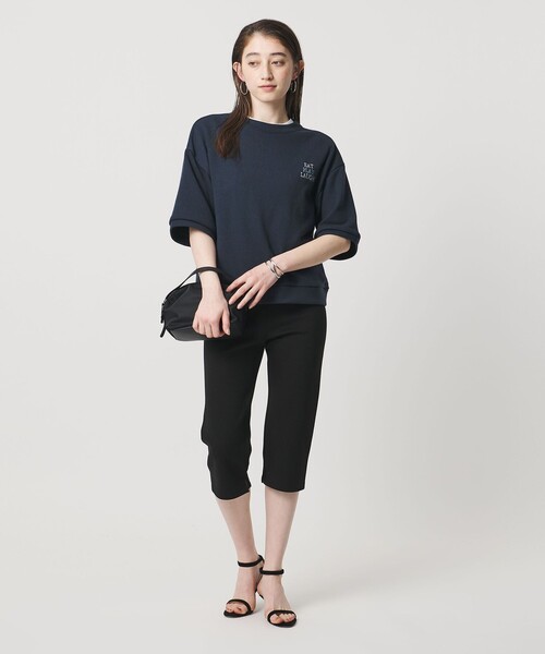 HANDTEX(ハンドテックス)の「【別注】<HANDTEX>スウェット ‐3TIPS‐(スウェット・レディース・ホワイト/ネイビー・F)」の12枚目の写真