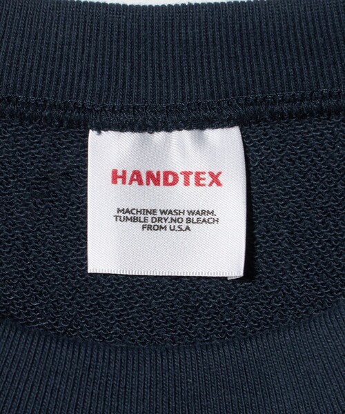 HANDTEX(ハンドテックス)の「【別注】<HANDTEX>スウェット ‐3TIPS‐(スウェット・レディース・ホワイト/ネイビー・F)」の16枚目の写真