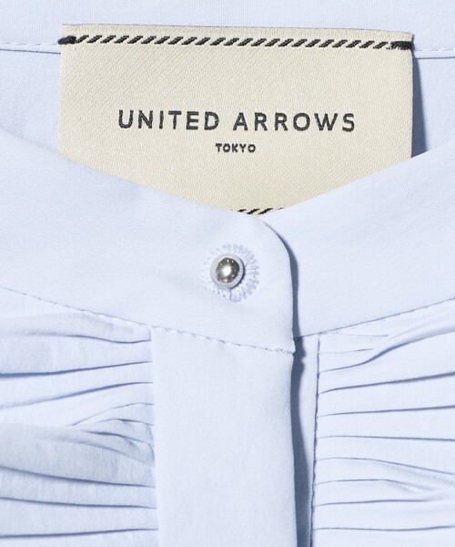 UNITED ARROWS フリル付き長袖シャツ UNITED ARROWS フリル付き長袖シャツ - メルカリ
