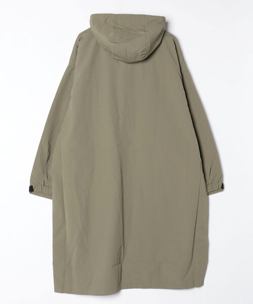 ADAM PATEK(アダムパテック)の「【ADAMPATEK/アダムパテック】 looose hooded coat/フード付きルーズコート(モッズコート・メンズ・オリーブ/カーキ・3/1)」の3枚目の写真