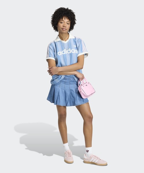 adidas(アディダス)の「DENIM PLEATED SKIRT / アディダスオリジナルス adidas Originals(デニムスカート・レディース・ブルー・XX-LARGE/LARGE/MEDIUM/SMALL/X-LARGE)」の5枚目の写真