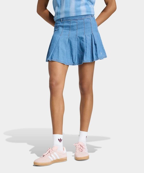 adidas(アディダス)の「DENIM PLEATED SKIRT / アディダスオリジナルス adidas Originals(デニムスカート・レディース・ブルー・XX-LARGE/LARGE/MEDIUM/SMALL/X-LARGE)」の7枚目の写真