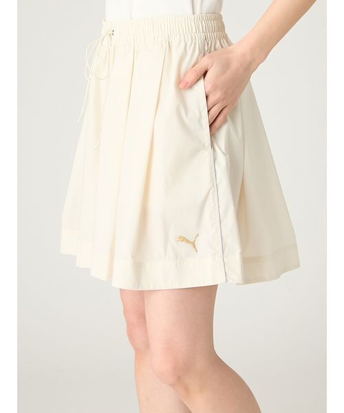 FRAY I.D(フレイアイディー)の「【FRAY I.D×PUMA】ナイロンショートパンツ/UVカット・撥水(その他パンツ・レディース・ベージュ/ピンク・0/1)」の9枚目の写真