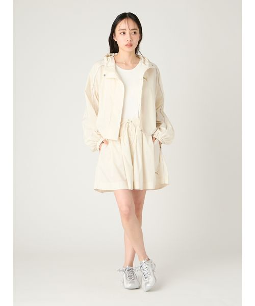 FRAY I.D(フレイアイディー)の「【FRAY I.D×PUMA】ナイロンショートパンツ/UVカット・撥水(その他パンツ・レディース・ベージュ/ピンク・0/1)」の16枚目の写真