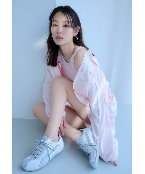 FRAY I.D(フレイアイディー)の「【FRAY I.D×PUMA】ナイロンショートパンツ/UVカット・撥水(その他パンツ・レディース・ベージュ/ピンク・0/1)」の4枚目の写真