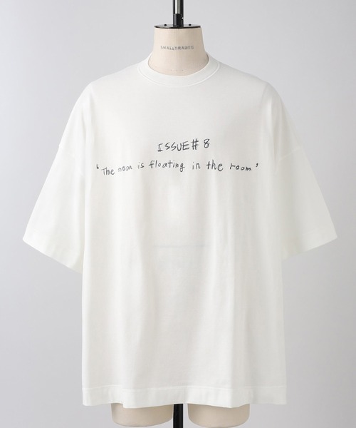 SHINYAKOZUKA(シンヤコヅカ)の「issue8(ISSUE8)(Tシャツ/カットソー・メンズ・ブラック/ホワイト・MEDIUM/SMALL)」の1枚目の写真