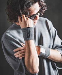 GLIMCLAP（グリムクラップ）の「mko13590- Structured Pile Wristband リストバンド(202-053-gls-cg)（バングル/リストバンド）」