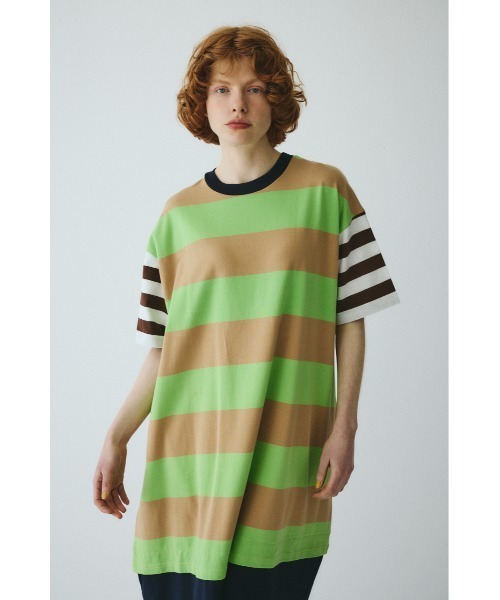 HeRIN.CYE（ヘリンドットサイ）の「Cut relax dress　　カットリラックスドレス（ワンピース・レディース・ベージュ系その他/ブラック/ブルー系その他・FREE）」の18枚目の写真