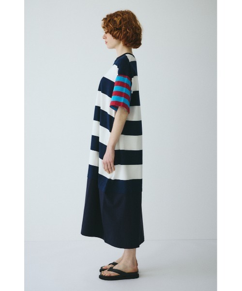 HeRIN.CYE（ヘリンドットサイ）の「Cut relax dress　　カットリラックスドレス（ワンピース・レディース・ベージュ系その他/ブラック/ブルー系その他・FREE）」の11枚目の写真