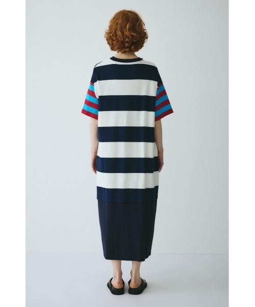 HeRIN.CYE（ヘリンドットサイ）の「Cut relax dress　　カットリラックスドレス（ワンピース・レディース・ベージュ系その他/ブラック/ブルー系その他・FREE）」の12枚目の写真