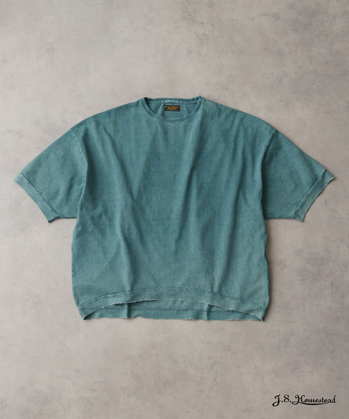 J.S.Homestead / オーバー ラージ ポンチョ ショートスリーブ Tシャツ
