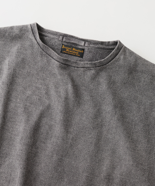 JOURNAL STANDARD J.S HOMESTEAD（ジャーナルスタンダードホームステッド）の「J.S.Homestead / オーバー ラージ ポンチョ ショートスリーブ Tシャツ（Tシャツ/カットソー・メンズ・ブラウン/チャコールグレー/ブラック/ライトグリーン・FREE）」の9枚目の写真