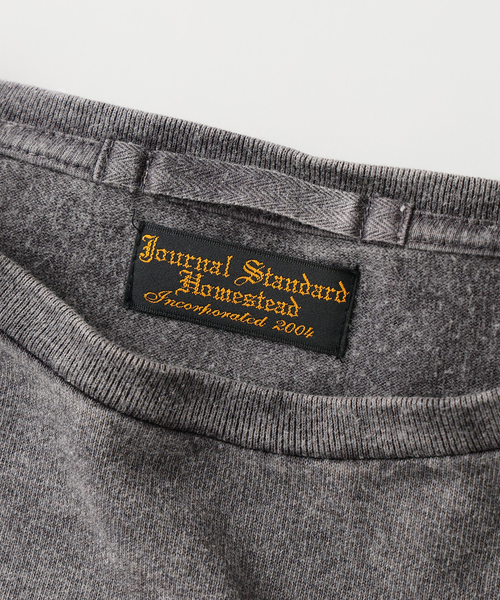 JOURNAL STANDARD J.S HOMESTEAD（ジャーナルスタンダードホームステッド）の「J.S.Homestead / オーバー ラージ ポンチョ ショートスリーブ Tシャツ（Tシャツ/カットソー・メンズ・ブラウン/チャコールグレー/ブラック/ライトグリーン・FREE）」の10枚目の写真