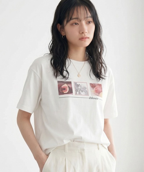 DAESE TOKYO(デセトウキョウ)の「『DAESE TOKYO/デセトウキョウ』【接触冷感】フルーツプリントTシャツ(Tシャツ/カットソー・レディース・ライム/イエロー/ピンク・FREE)」の3枚目の写真