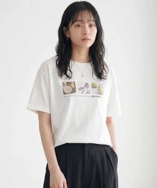 DAESE TOKYO(デセトウキョウ)の「『DAESE TOKYO/デセトウキョウ』【接触冷感】フルーツプリントTシャツ(Tシャツ/カットソー・レディース・ライム/イエロー/ピンク・FREE)」の17枚目の写真