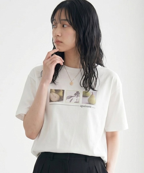 DAESE TOKYO(デセトウキョウ)の「『DAESE TOKYO/デセトウキョウ』【接触冷感】フルーツプリントTシャツ(Tシャツ/カットソー・レディース・ライム/イエロー/ピンク・FREE)」の18枚目の写真