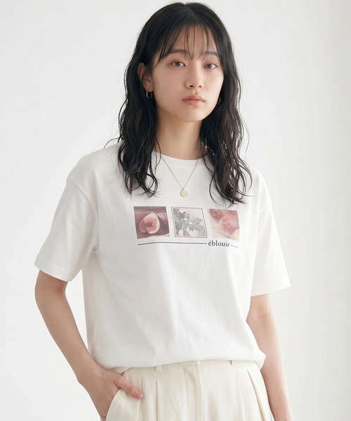 DAESE TOKYO(デセトウキョウ)の「『DAESE TOKYO/デセトウキョウ』【接触冷感】フルーツプリントTシャツ(Tシャツ/カットソー・レディース・ライム/イエロー/ピンク・FREE)」の12枚目の写真